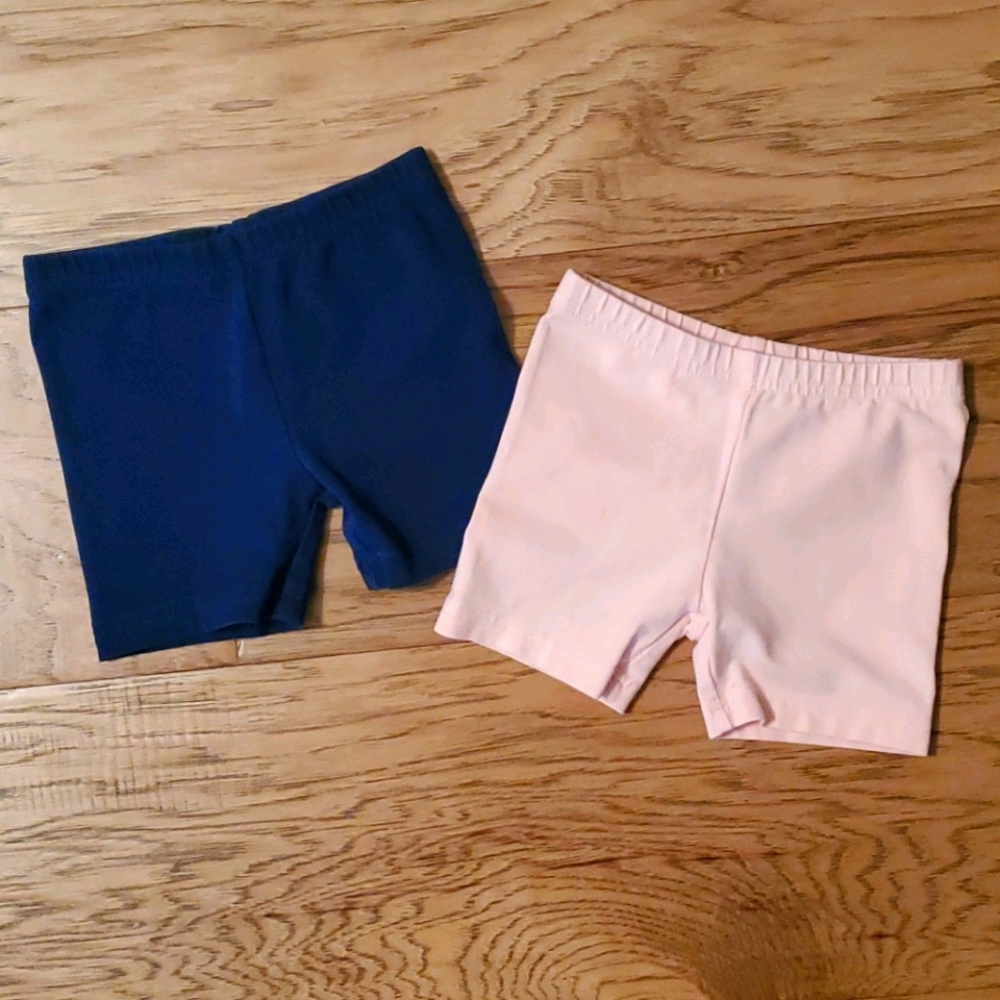 Bike Shorts Navy Blue Pink (Set of 2) Carter